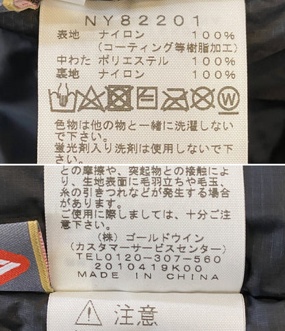 THE NORTH FACE 中綿ナイロンジャケット ブラック NY82201 メンズ SIZE M ザ・ノース・フェイス