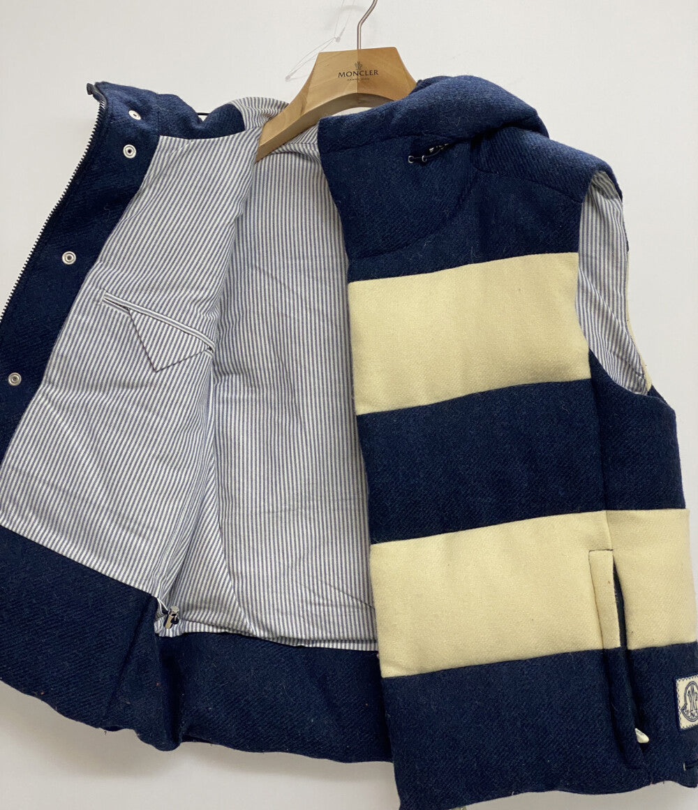 MONCLER GAMME BLEU ダウンベスト メンズ SIZE 1 モンクレールガムブルー