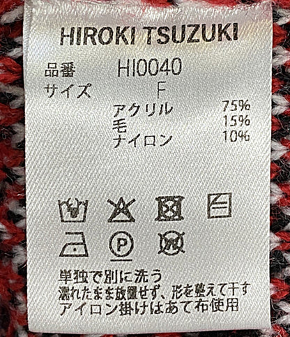 美品 HIROKI TSUZUKI ヒロキツヅキ ニット HERAT JACQUARD KNIT SWEAT 2025AW HI0040 メンズ SIZE F