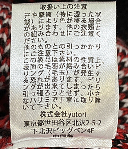 美品 HIROKI TSUZUKI ヒロキツヅキ ニット HERAT JACQUARD KNIT SWEAT 2025AW HI0040 メンズ SIZE F