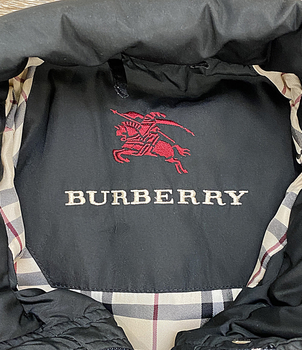 BURBERRY London ダウンジャケット ブラック ノバチェック FD252-104-09 メンズ SIZE 9 バーバリーロンドン