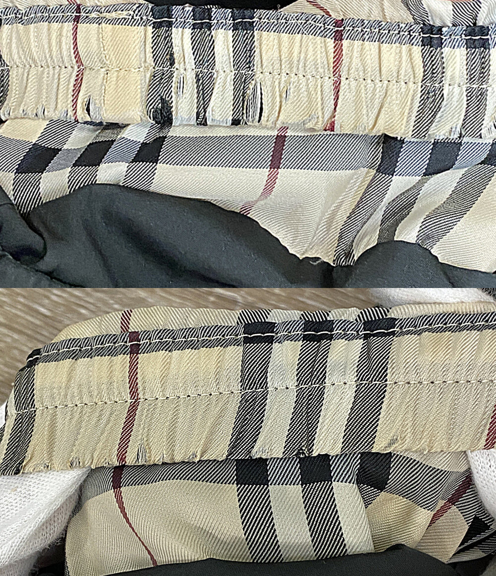 BURBERRY London ダウンジャケット ブラック ノバチェック FD252-104-09 メンズ SIZE 9 バーバリーロンドン