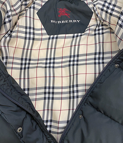 BURBERRY London ダウンジャケット ブラック ノバチェック FD252-104-09 メンズ SIZE 9 バーバリーロンドン