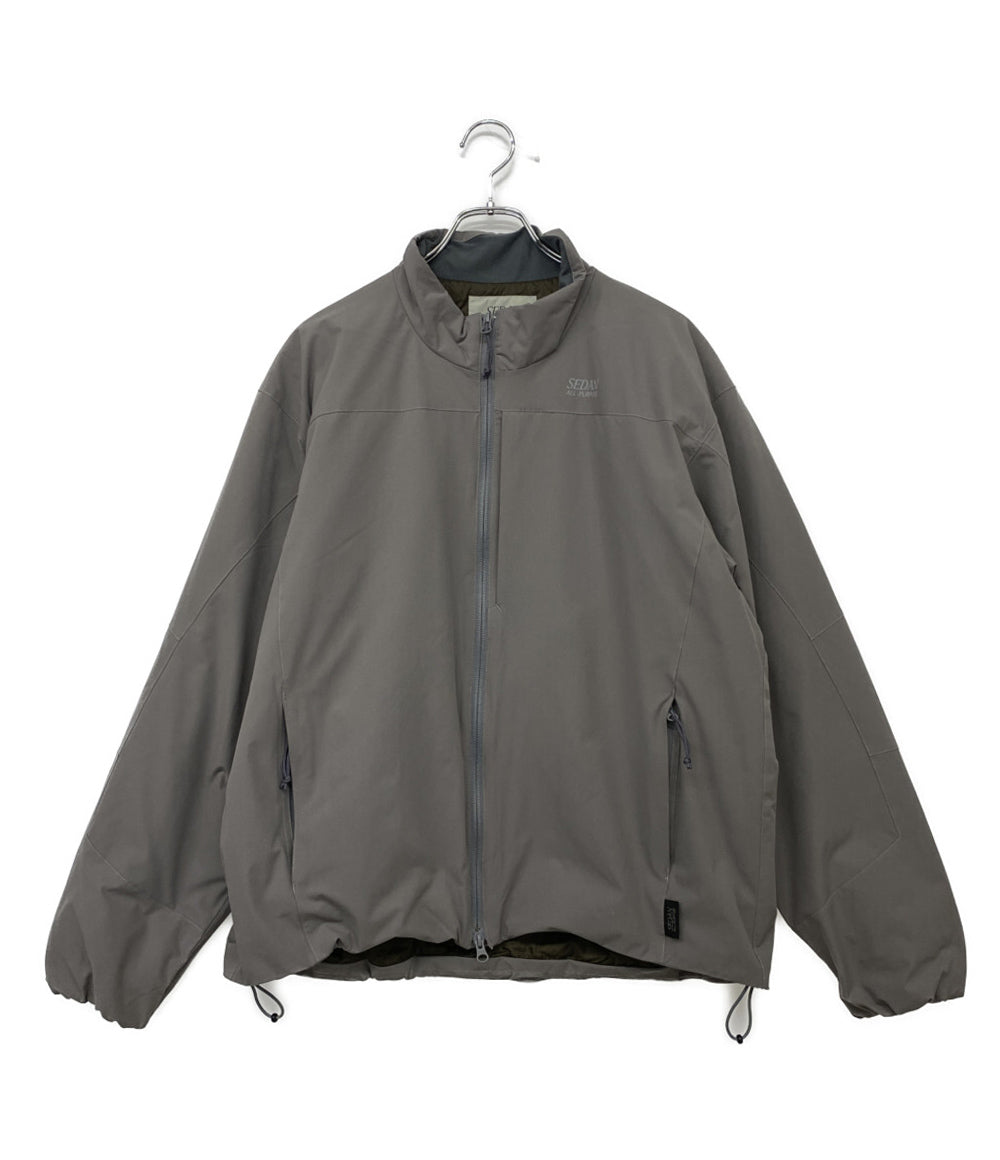 SEDAN ALL-PURPOSE セダンオールパーパス 中綿ナイロンジャケット グレー メンズ SIZE L