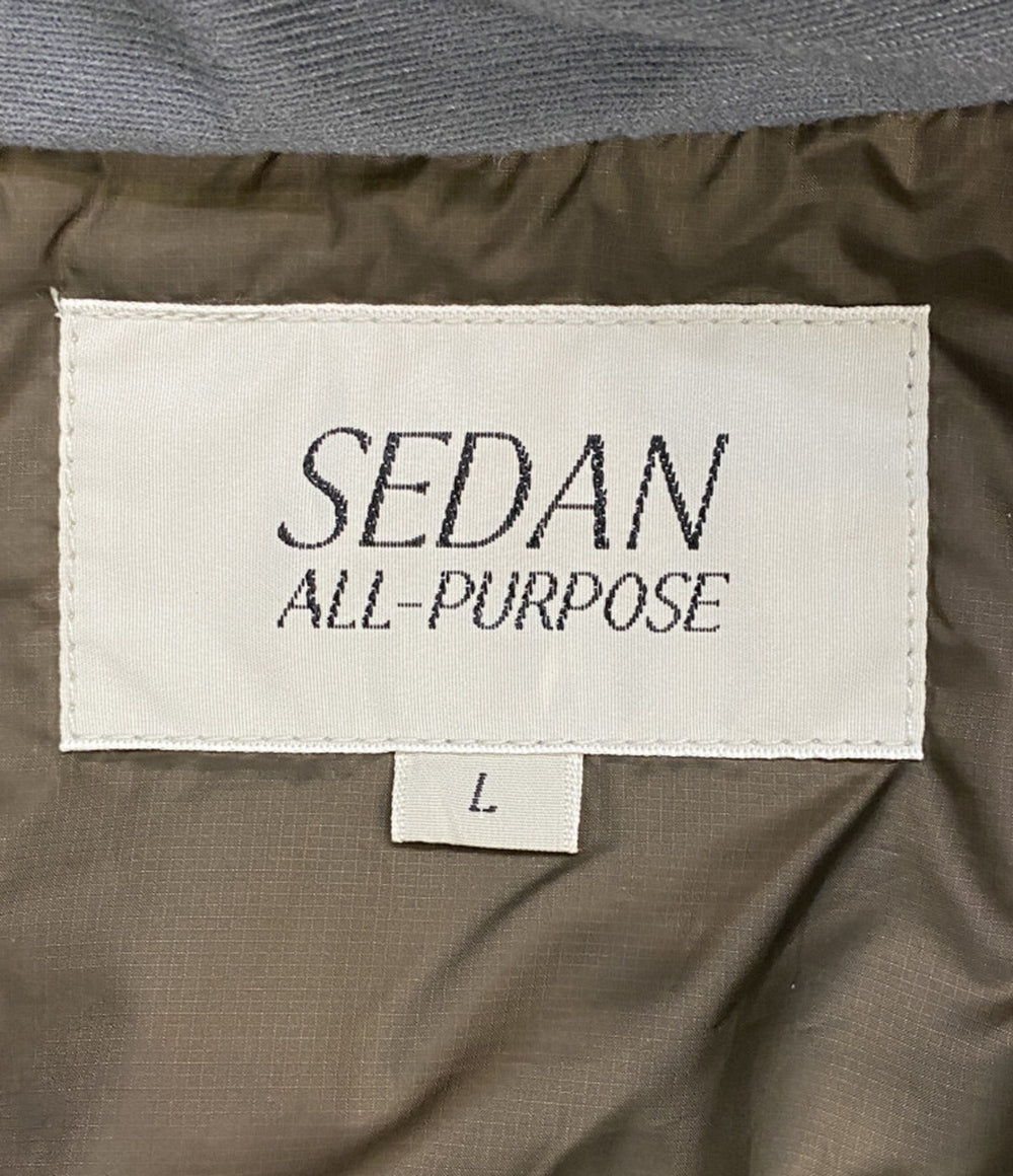 SEDAN ALL-PURPOSE セダンオールパーパス 中綿ナイロンジャケット グレー メンズ SIZE L