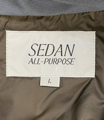 SEDAN ALL-PURPOSE セダンオールパーパス 中綿ナイロンジャケット グレー メンズ SIZE L