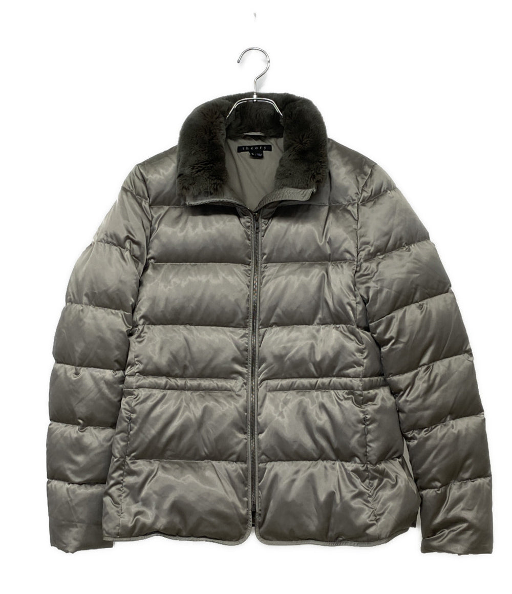 theory ダウンジャケット ラビット レディース SIZE M セオリー