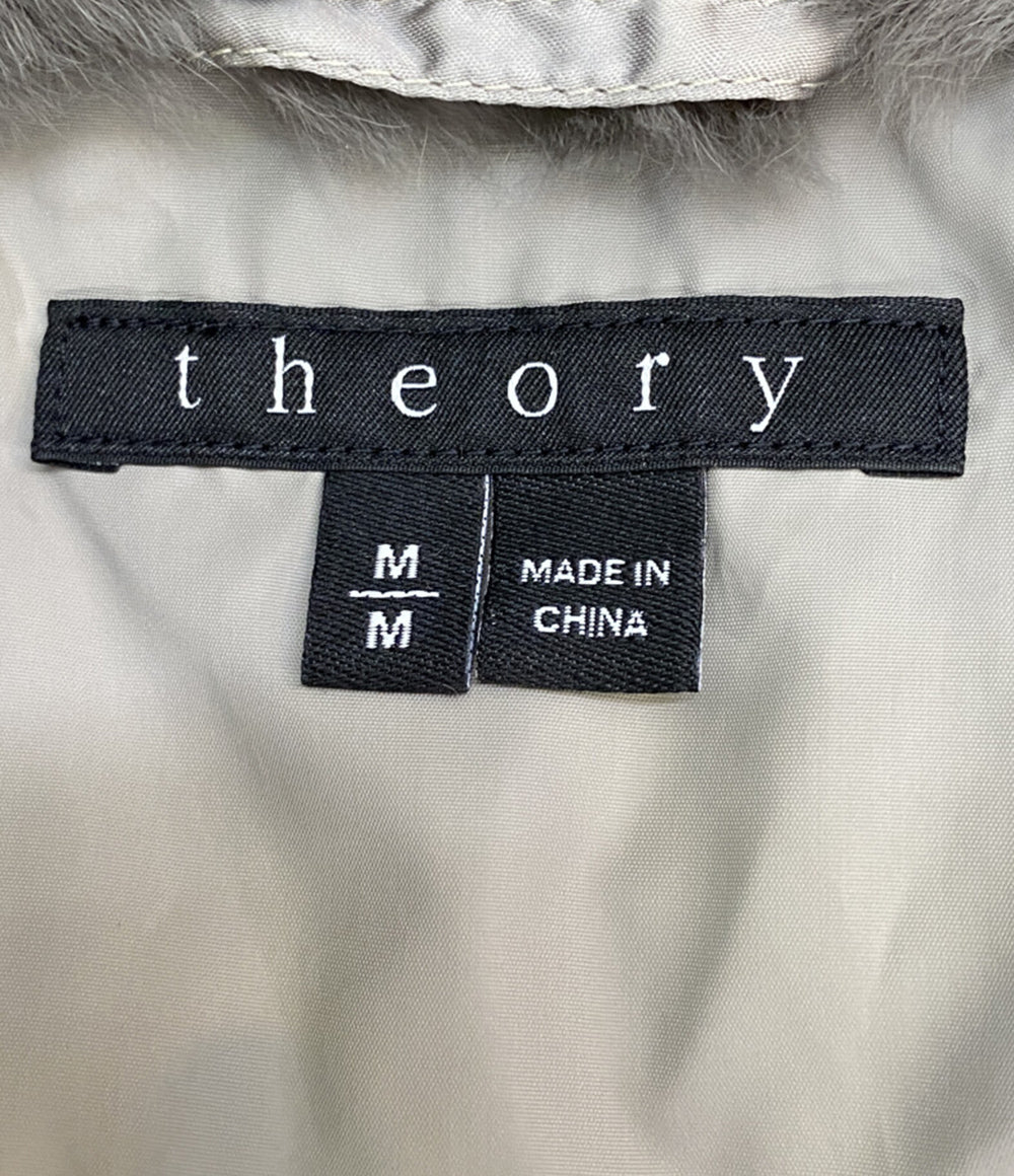 theory ダウンジャケット ラビット レディース SIZE M セオリー