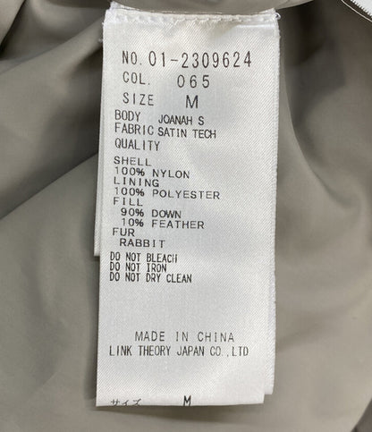 theory ダウンジャケット ラビット レディース SIZE M セオリー