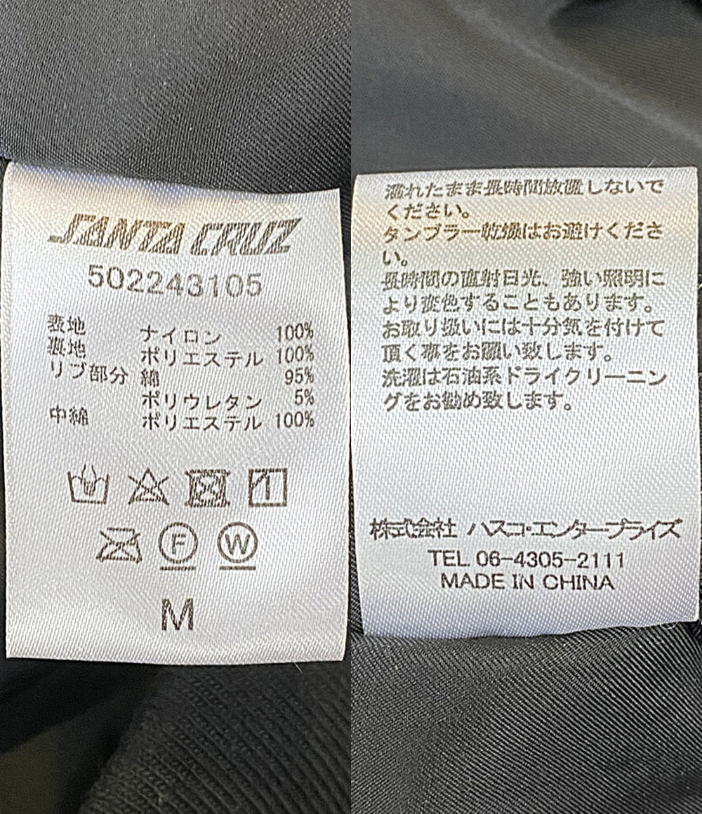 SANTACRUZ サンタクルーズ フライトジャケット ブラック 502243105 メンズ SIZE M