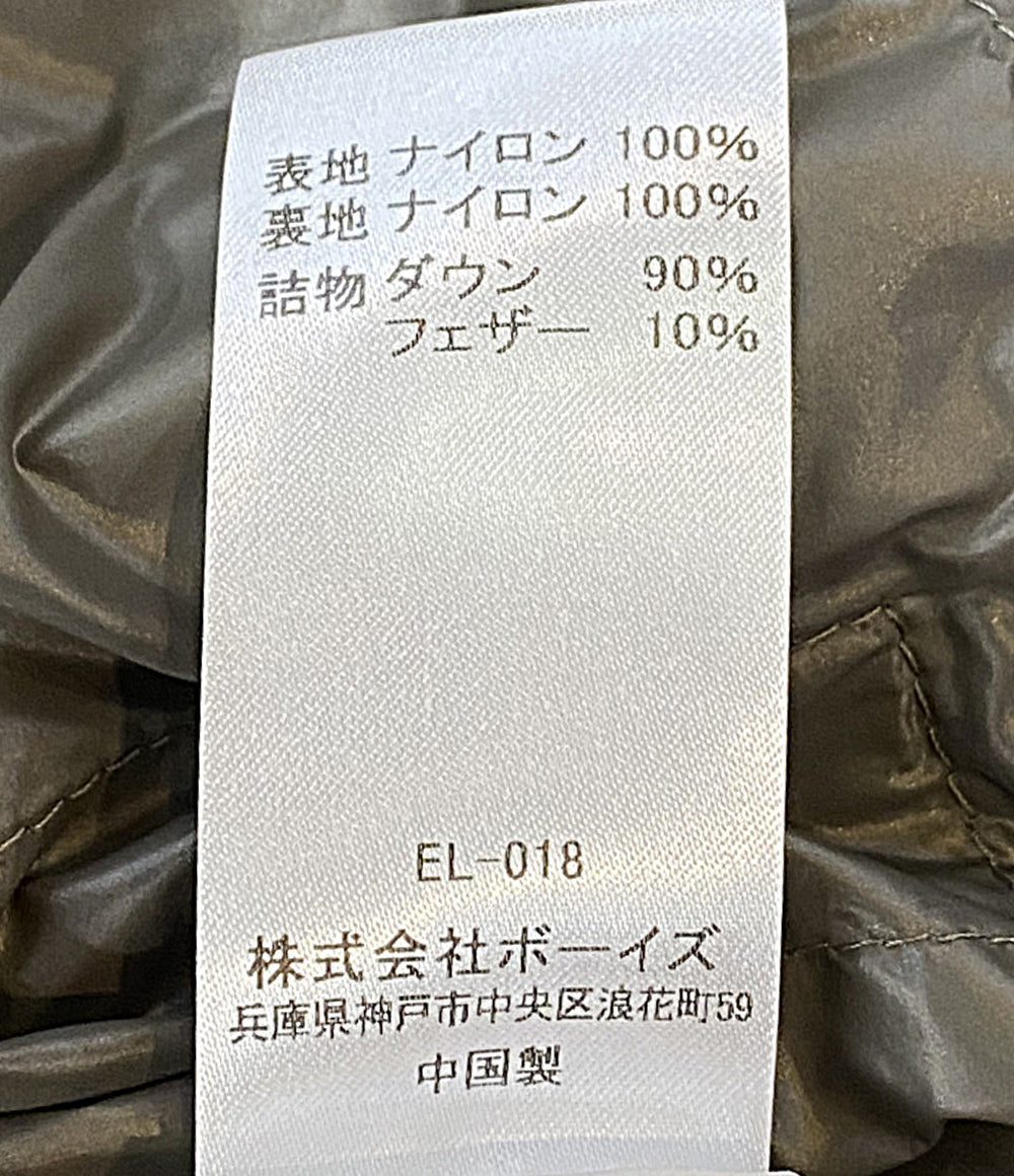 DANTON ダウンジャケット ダークグレー KW52-119-02 レディース SIZE S ダントン