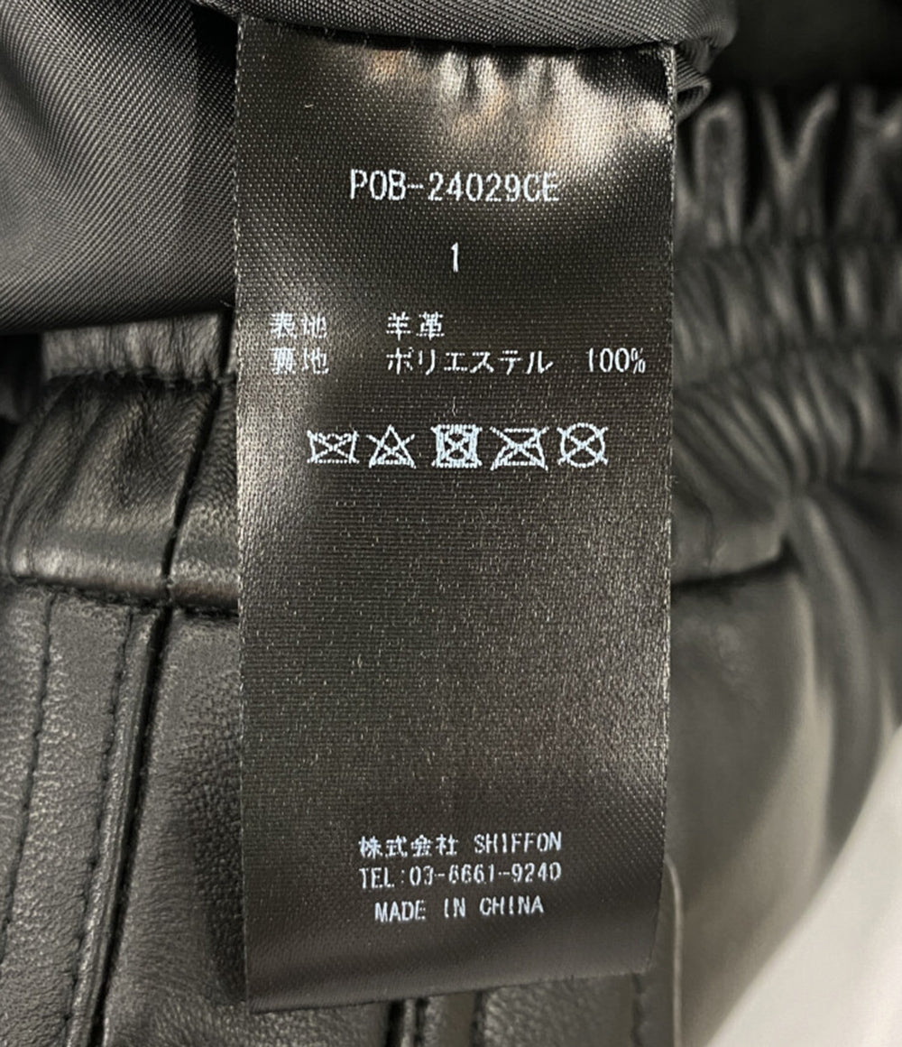 CLESSTE クレスト レザーカーゴパンツ×+Phenix P0B-24029CE メンズ SIZE 1