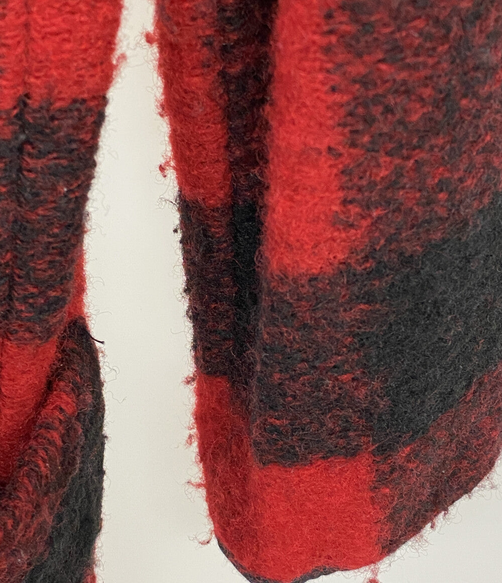 ISABEL MARANT コート 赤黒チェック レディース SIZE 34 イザベルマラン