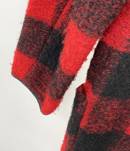 ISABEL MARANT コート 赤黒チェック レディース SIZE 34 イザベルマラン