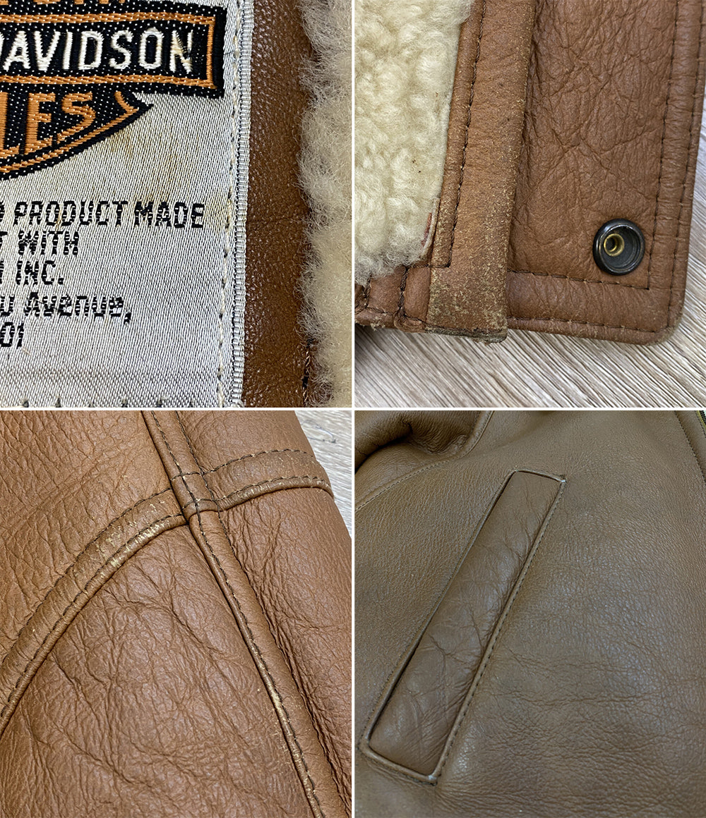 HARLEY DAVIDSON ジャケット シングルライダース メンズ SIZE M ハーレーダビッドソン
