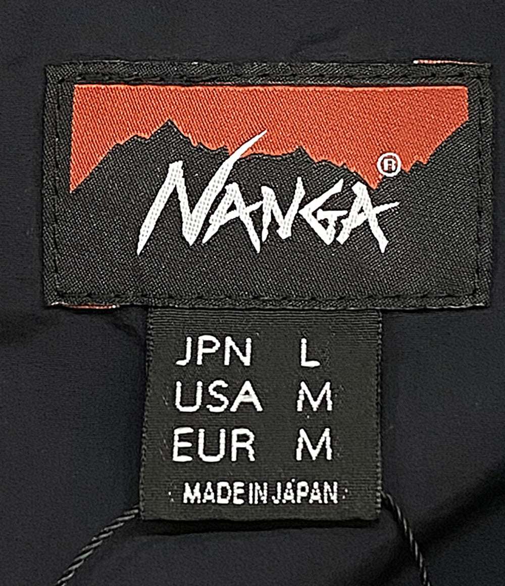 美品 NANGA ダウンジャケット N2500-0J001A BLK メンズ SIZE L ナンガ