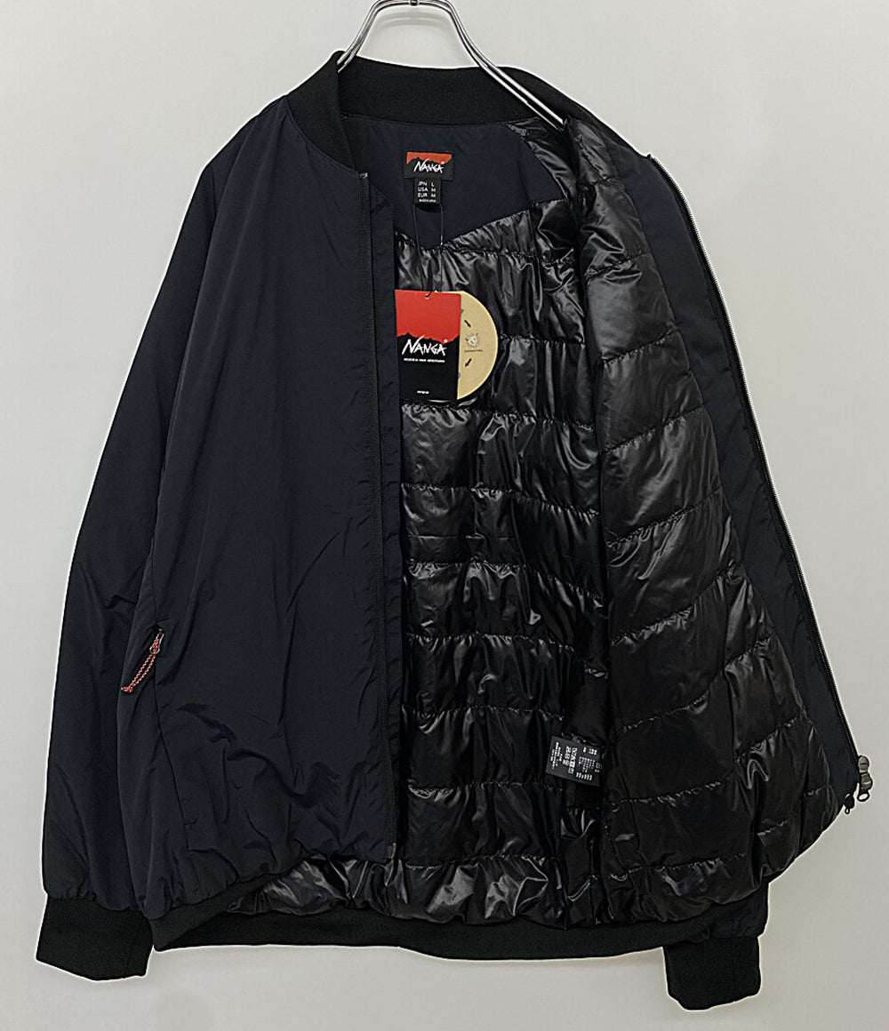 美品 NANGA ダウンジャケット N2500-0J001A BLK メンズ SIZE L ナンガ