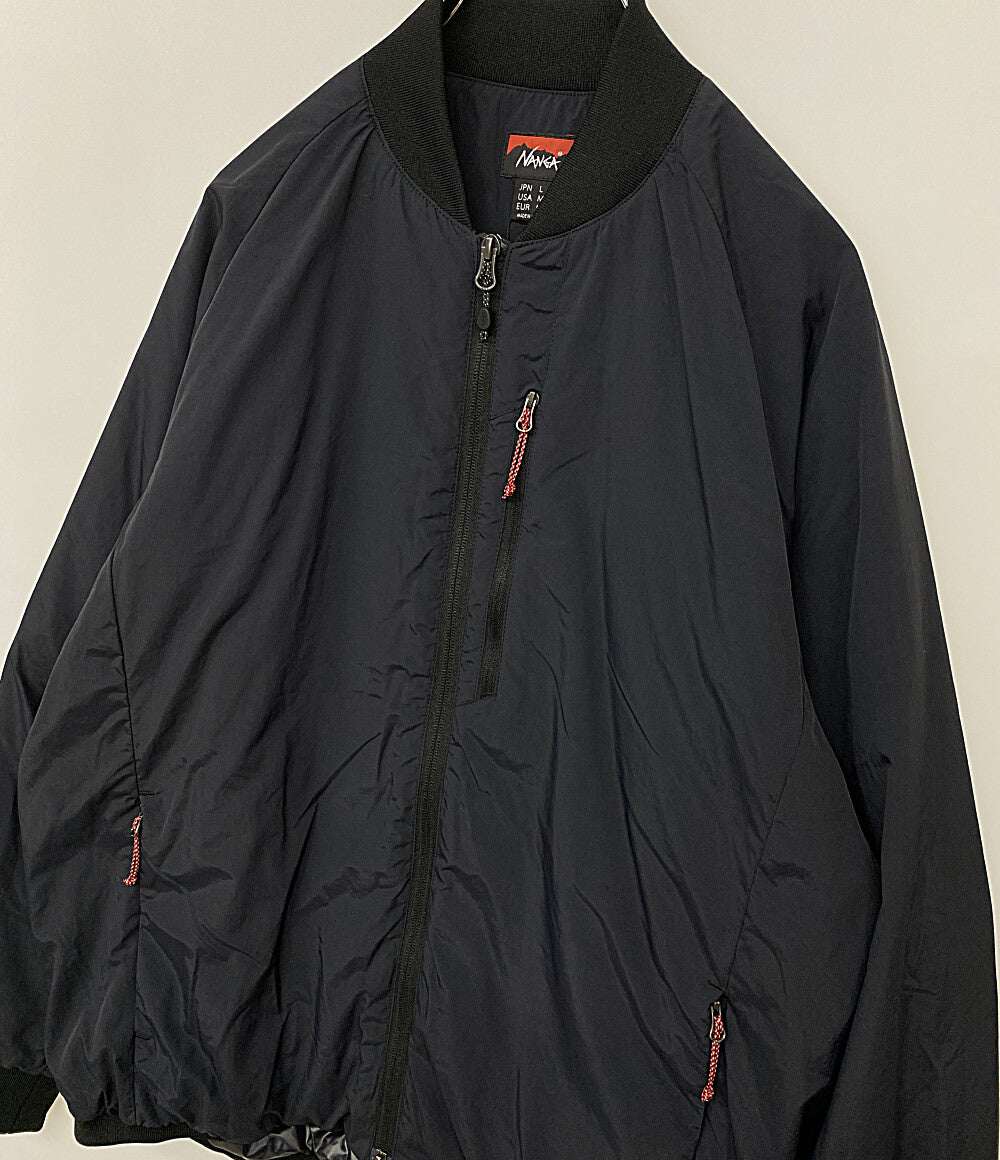 美品 NANGA ダウンジャケット N2500-0J001A BLK メンズ SIZE L ナンガ