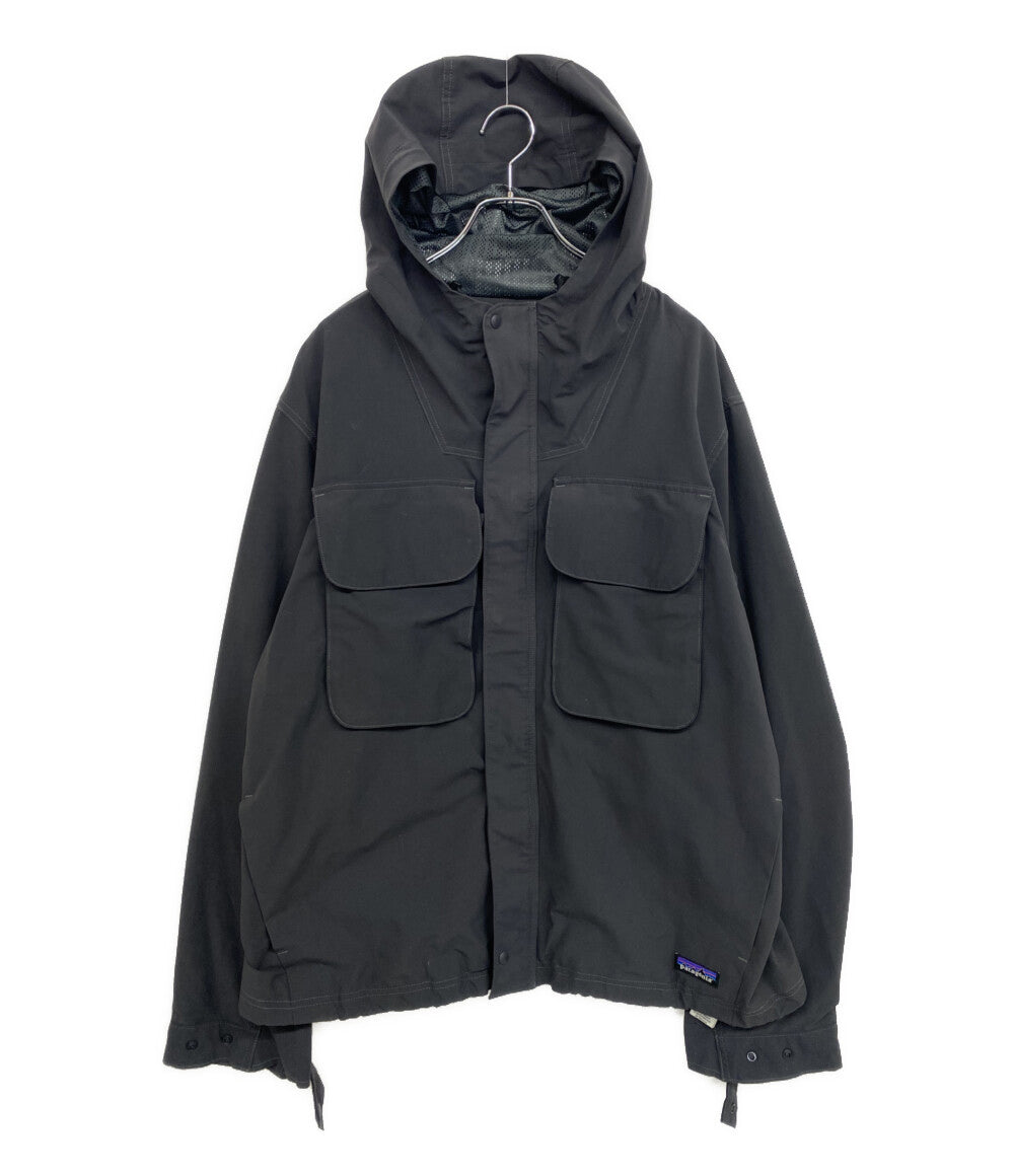 Patagonia パーカー R1 TechFaceHoody オレンジ サーマル裏地 メンズ