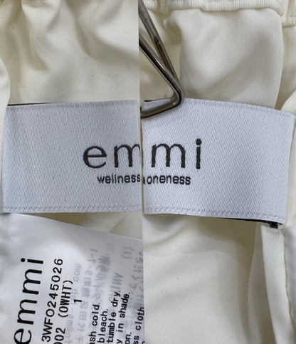 美品 emmi エミ セットアップ 中綿プルオーバー スカート レディース SIZE 1