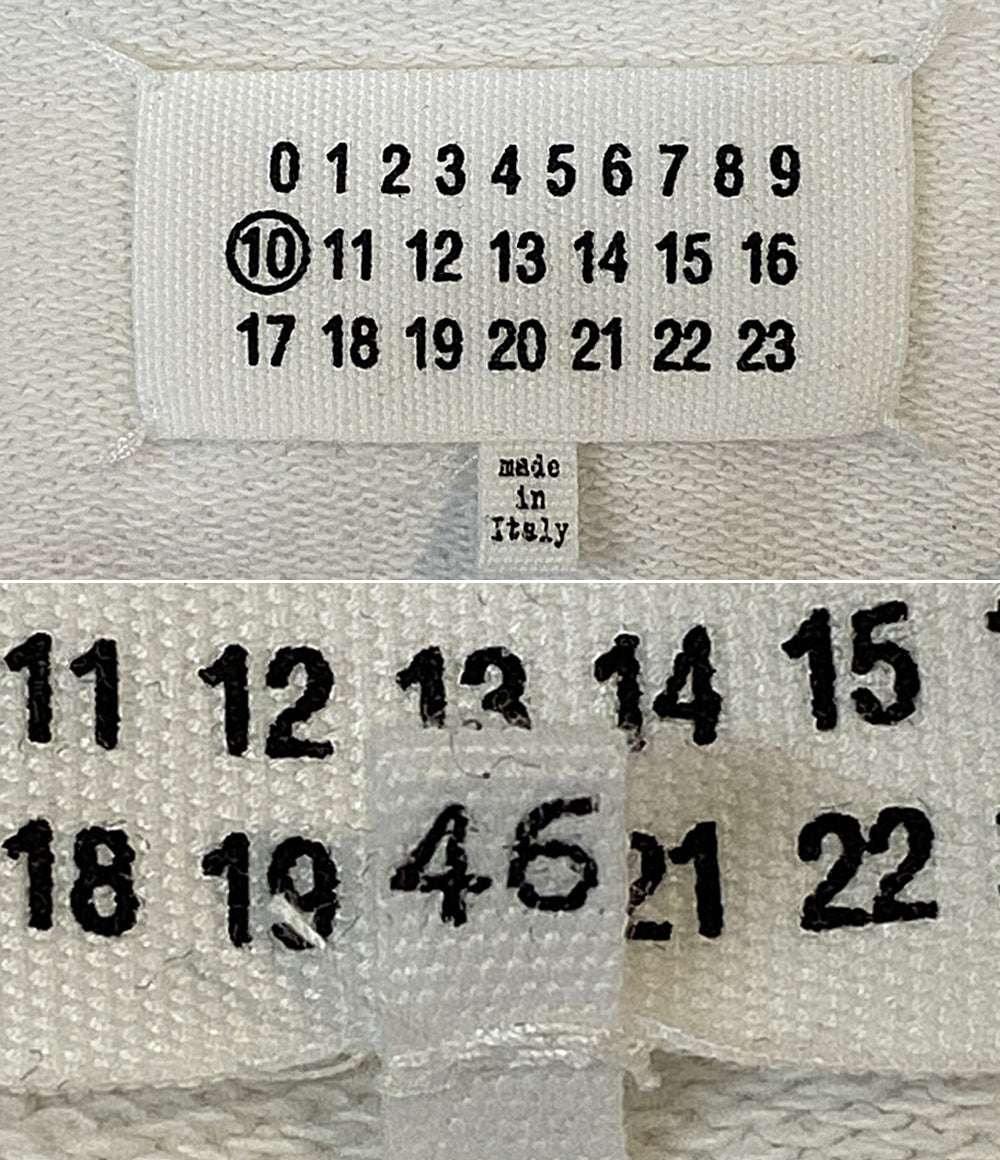 Maison Margiela パーカー S50GU0163S25503 ホワイト メンズ SIZE 46 メゾンマルジェラ