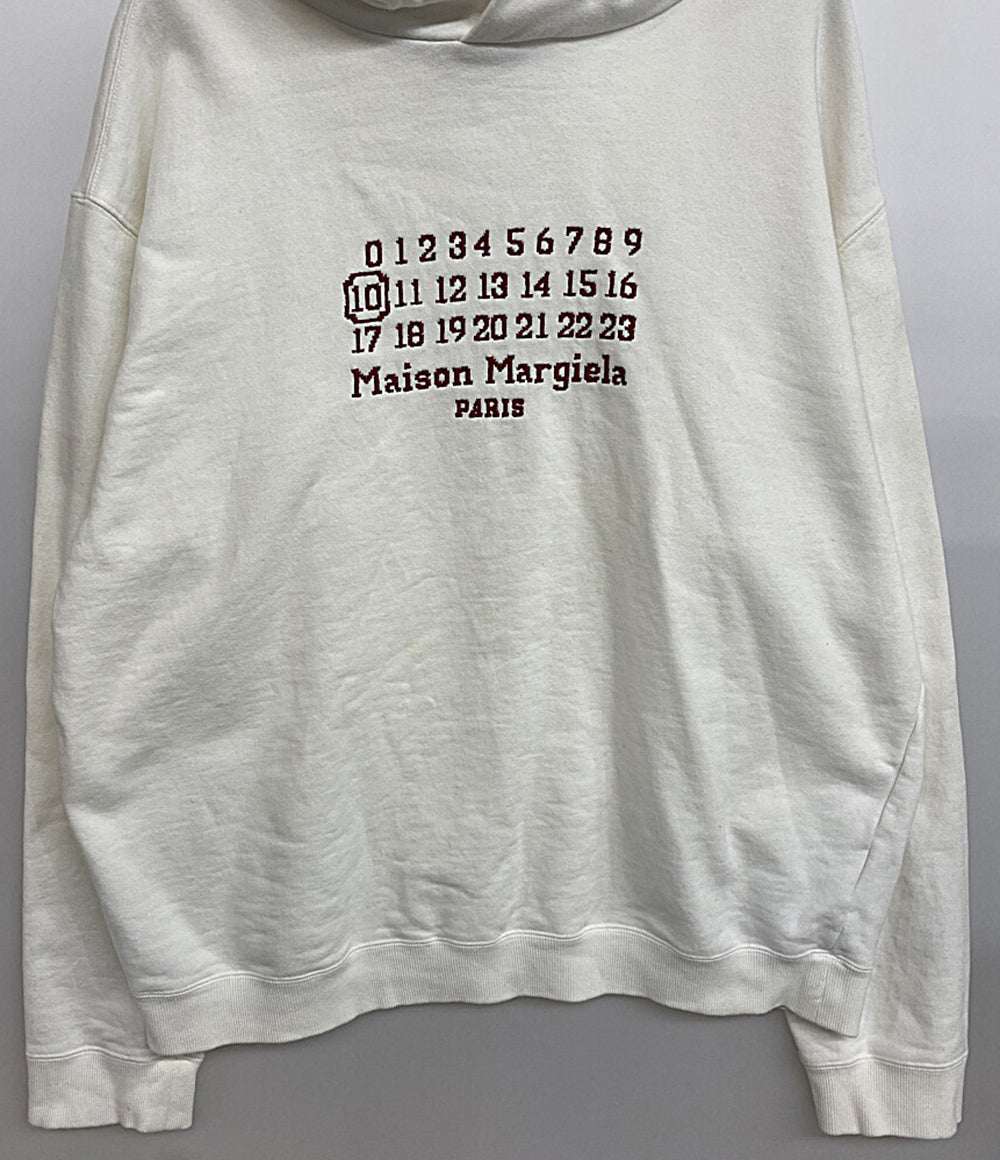 Maison Margiela パーカー S50GU0163S25503 ホワイト メンズ SIZE 46 メゾンマルジェラ