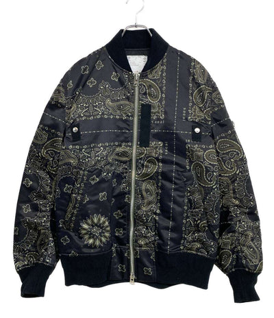 sacai ナイロンジャケット 23-03150M ペイズリー メンズ SIZE 2 サカイ