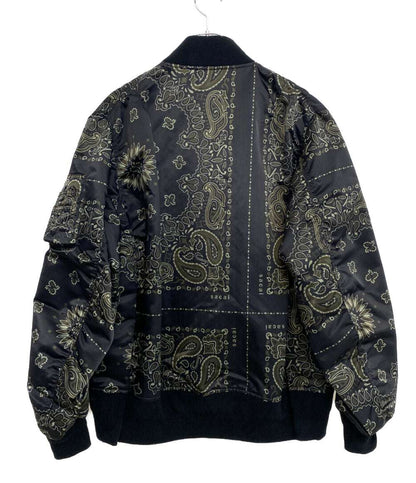 sacai ナイロンジャケット 23-03150M ペイズリー メンズ SIZE 2 サカイ