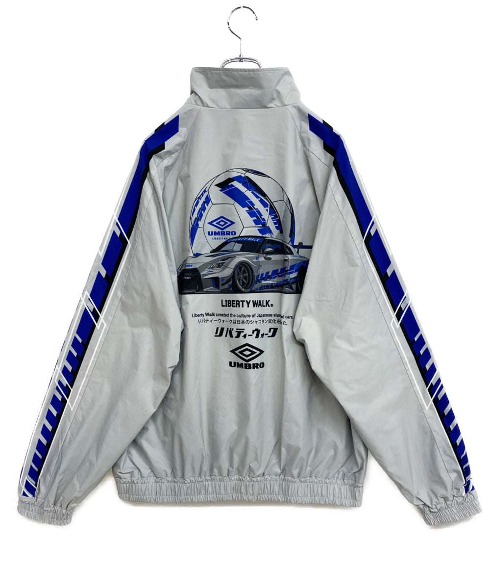 美品 UMBRO ナイロンジャケット UMBRO ×LB football R35 JACKE メンズ SIZE L アンブロ