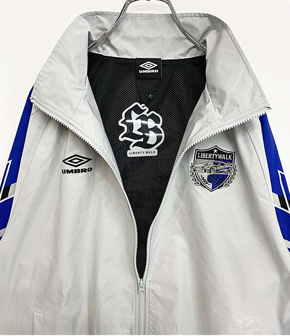 美品 UMBRO ナイロンジャケット UMBRO ×LB football R35 JACKE メンズ SIZE L アンブロ
