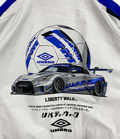 美品 UMBRO ナイロンジャケット UMBRO ×LB football R35 JACKE メンズ SIZE L アンブロ