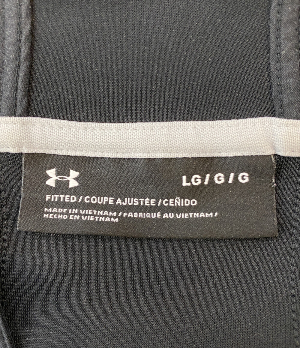 UNDER ARMOUR UAハイブリッド ニットジャケット・パンツ 上下セット ブラック 2020FW メンズ SIZE L アンダーアーマー