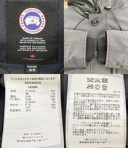 CANADA GOOSE ダウンジャケット CHATEAU PARKA FUSION FIT ネイビー 9920400025 3426MA メンズ SIZE M カナダグース