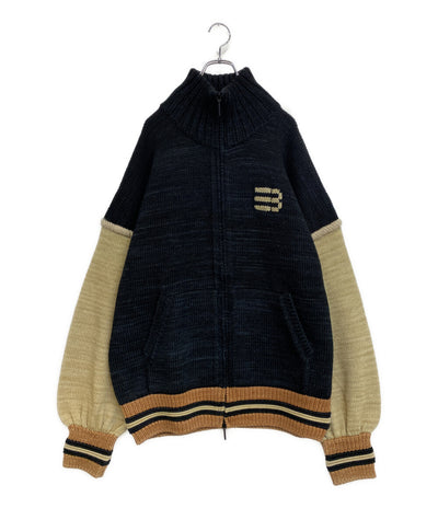 NAMESAKE ネイムセイク ニットジャケット VICTORY ZIP BOMBER 23AW メンズ SIZE L