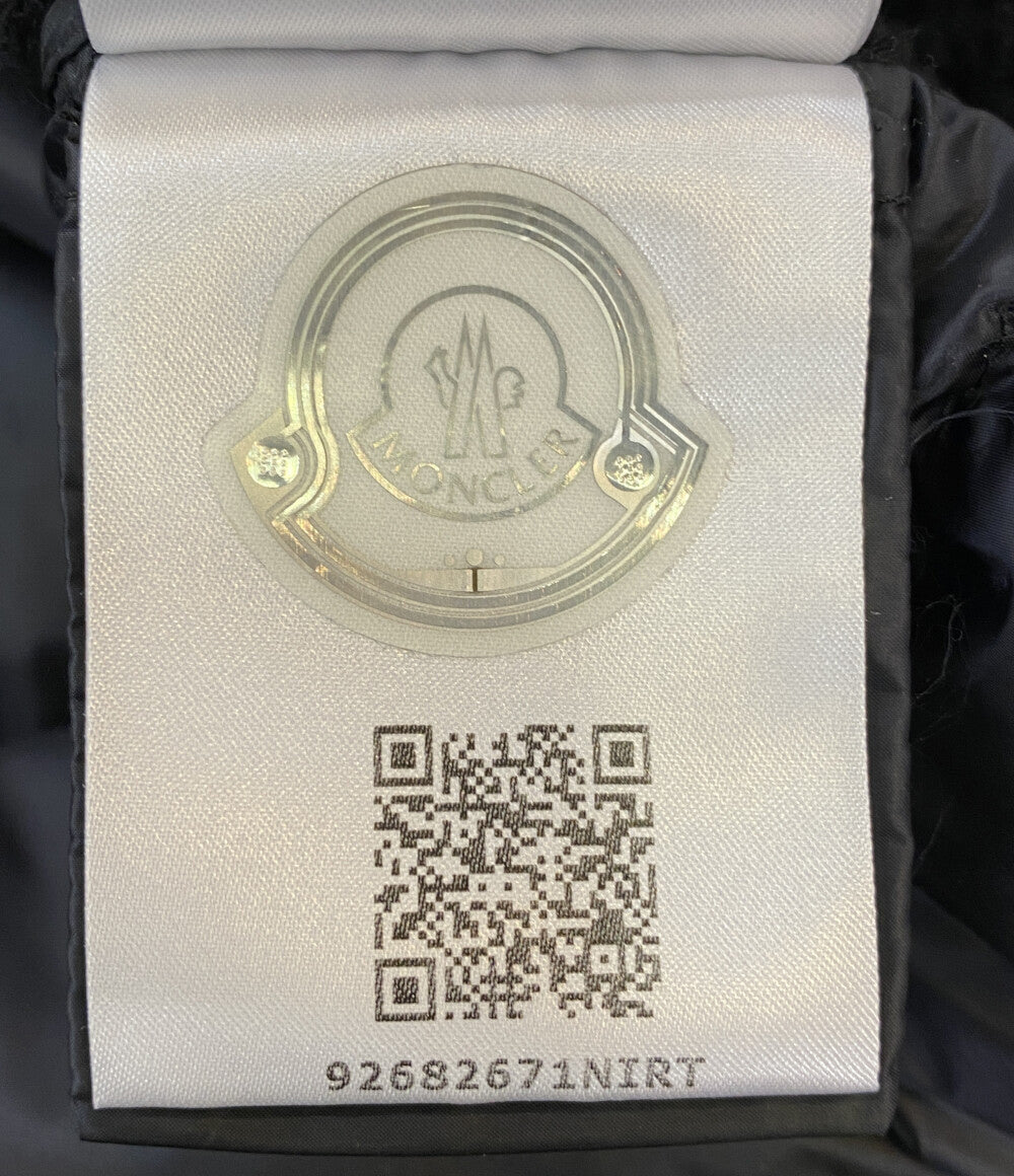 MONCLER ニット切り替えダウンコート H20939B00009 ブラック レディース SIZE XS モンクレール