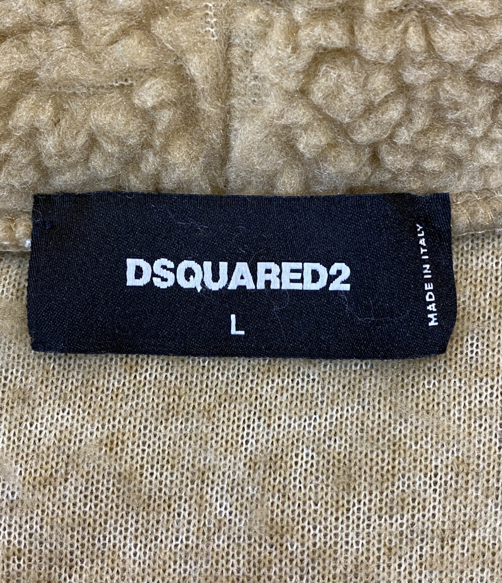 DSQUARED2 ジャケット Teddy Bomber Jacket 2024AW メンズ SIZE L ディースクエアード