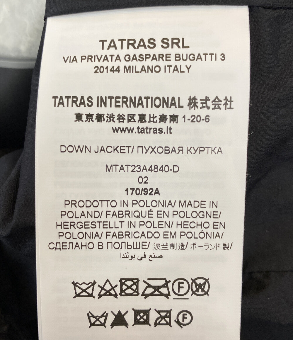 TATRAS ダウンジャケット MTAT23A4840-D ブラック メンズ SIZE 02 タトラス
