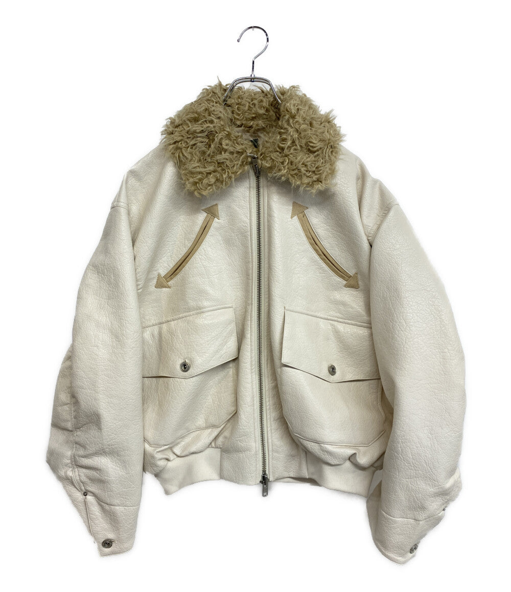 美品 B.BALLSY ボールジーブラザーズ ジャケット Western faux leatsher work jacket BS1050 メンズ SIZE L