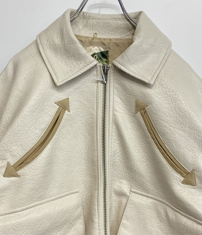 美品 B.BALLSY ボールジーブラザーズ ジャケット Western faux leatsher work jacket BS1050 メンズ SIZE L