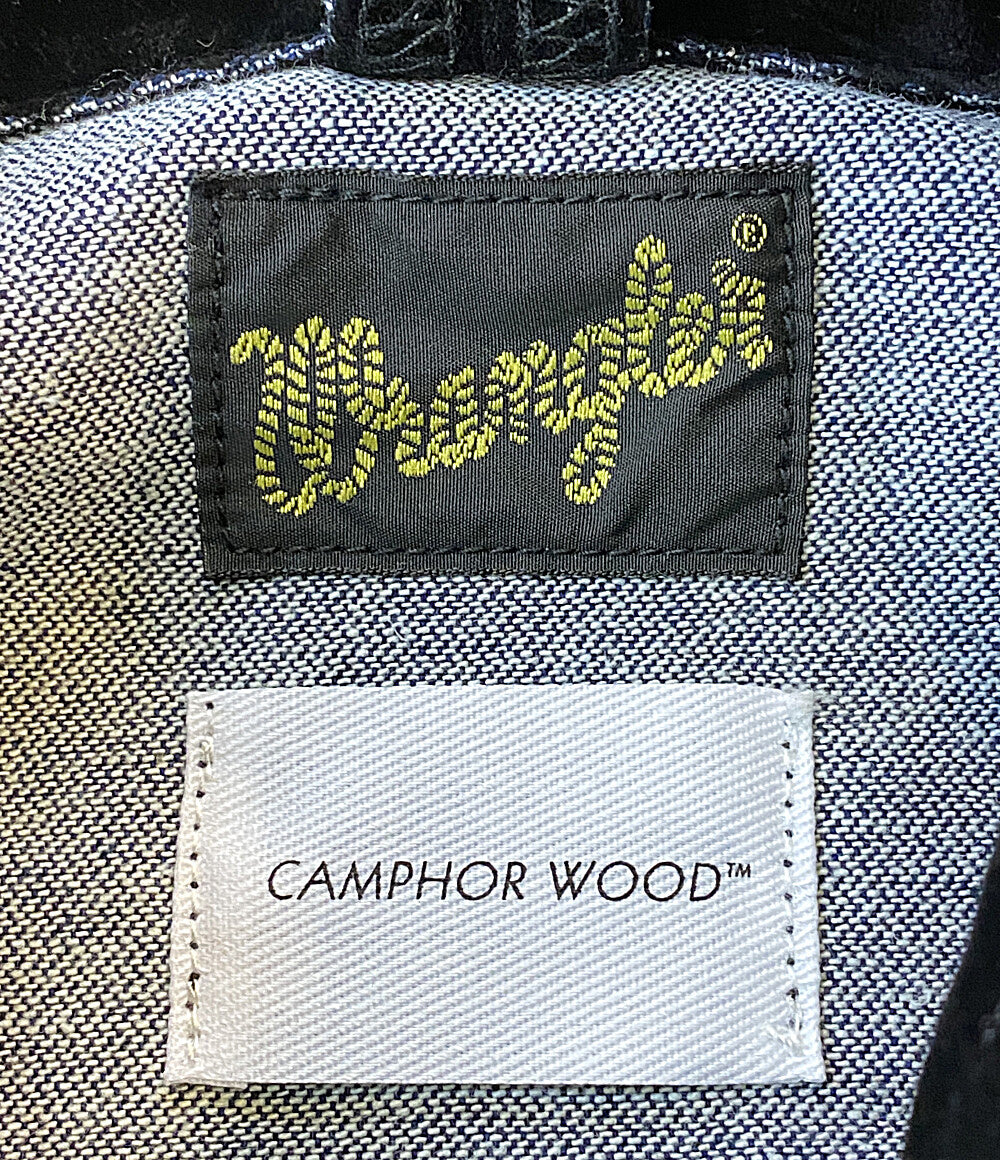 CAMPHOR WOOD × Wrangler ラングラー ジャケット custom 2way flocky trucker jacket WS9391 メンズ SIZE L カンファーウッド