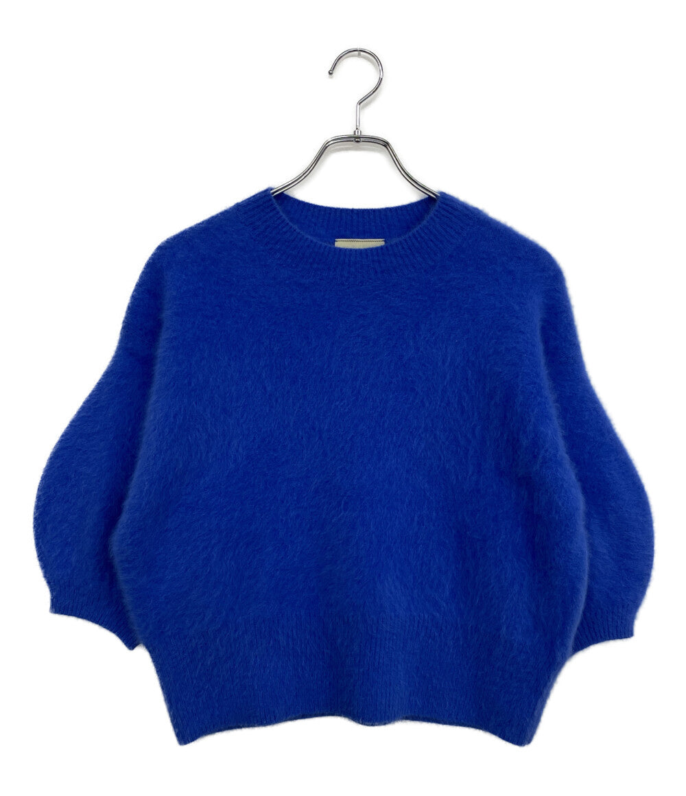 美品 UNITED ARROWS ニット フォックスカシミヤ ブルー 1518-1-042001 レディース SIZE - ユナイテッドアローズ