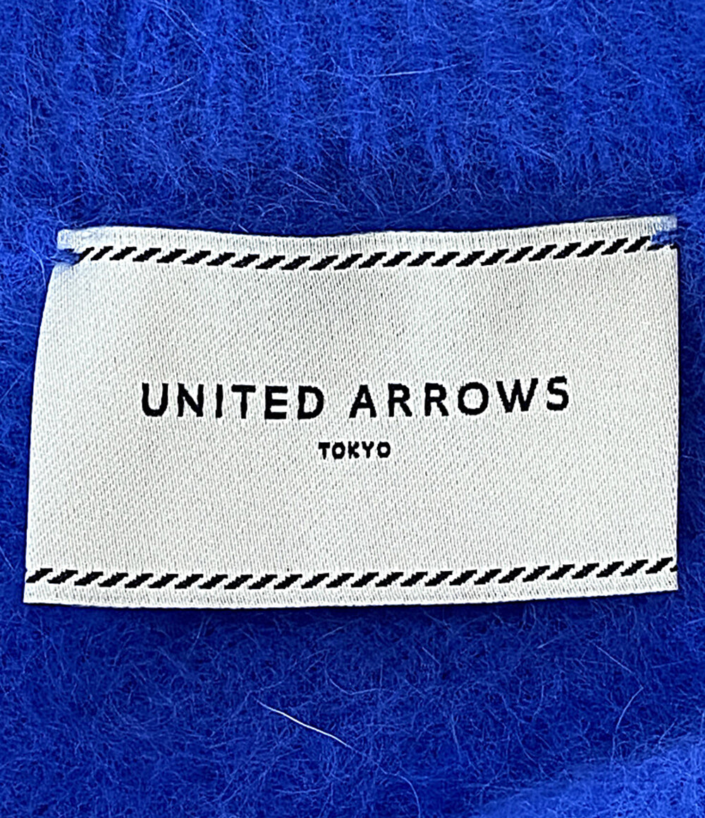美品 UNITED ARROWS ニット フォックスカシミヤ ブルー 1518-1-042001 レディース SIZE - ユナイテッドアローズ