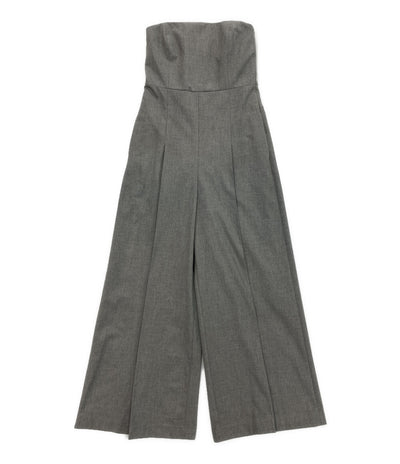 美品 HYKE オールインワン ベアトップ グレー レディース SIZE 1 ハイク