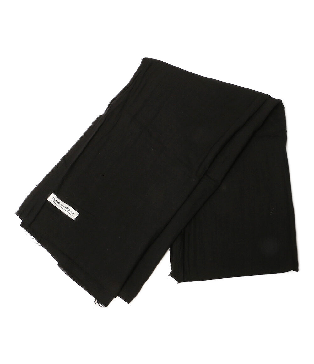 COMME des GARCONS ストール BLK OM-K401 メンズ コムデギャルソン