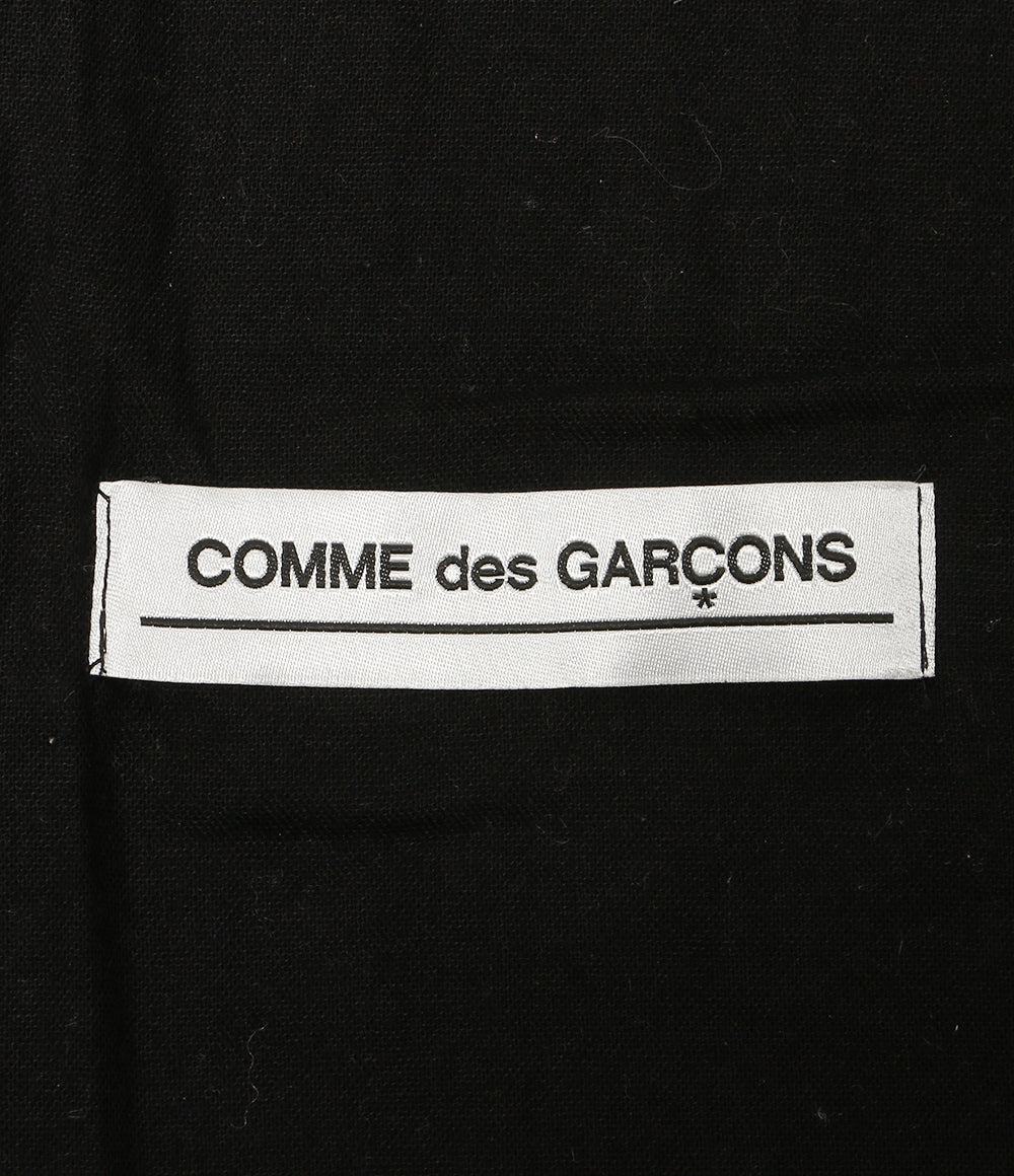 COMME des GARCONS ストール BLK OM-K401 メンズ コムデギャルソン