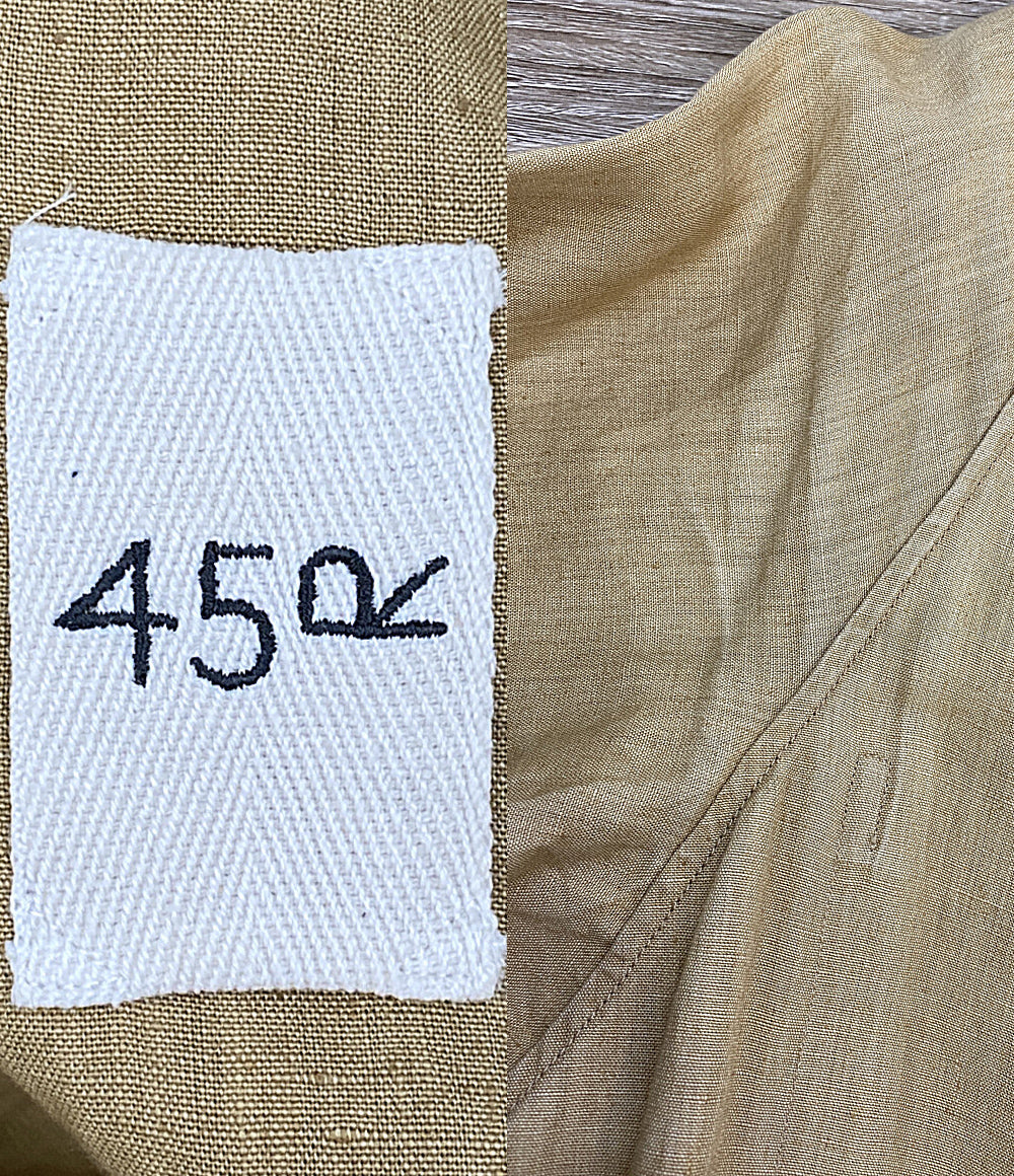 45RPM コート リネン ブラウン メンズ SIZE 1 フォーティファイブアールピーエム