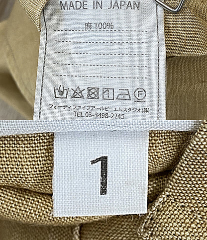 45RPM コート リネン ブラウン メンズ SIZE 1 フォーティファイブアールピーエム