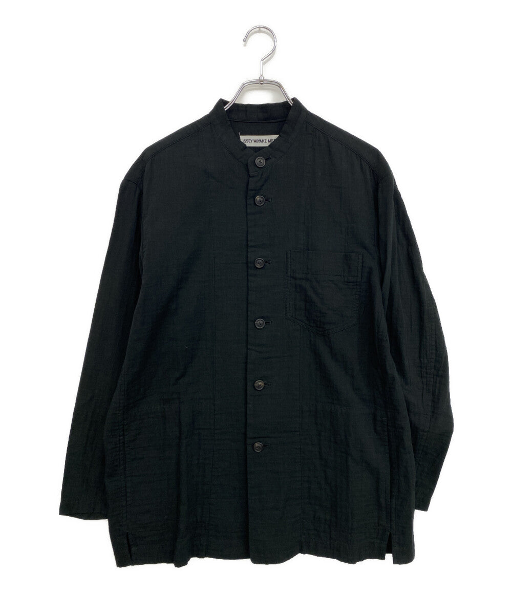 ISSEY MIYAKE 長袖シャツ 比翼仕立て LA13FJ037 メンズ SIZE 3 (L