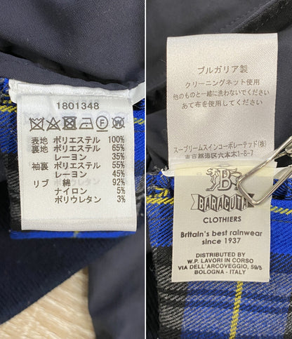 BARACUTA ハリントンジャケット 181348 ネイビー メンズ SIZE 36 バラクータ