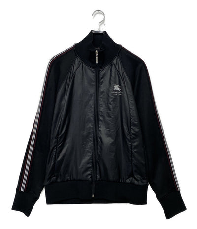 BURBERRY BLACK LABEL トラックジャケット ジャージ ブラック BMV66-710-09 メンズ SIZE 2 バーバリーブラックレーベル